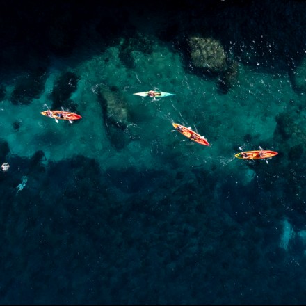 Excursion guidée en kayak aux îles Medes